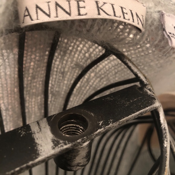 Vintage Seafoam Green Angora/Mohair Blend Long Ice Crystal Swearer. - Picture 6 of 6